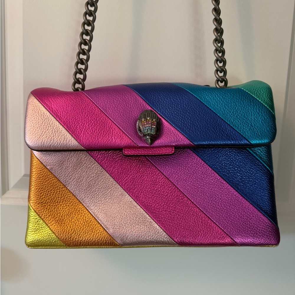 Kurt Geiger Kensington Metallic Striped Women's Bag
